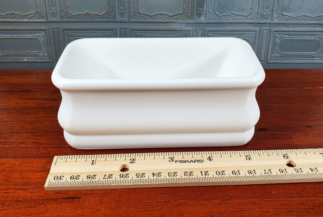 Dollhouse Bathtub Soaking Tub Large Victorian Style 1:12 Scale Miniature