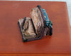 Dollhouse Old Book Display Worn Weathered Resin Feather Pen 1:12 Scale Miniature