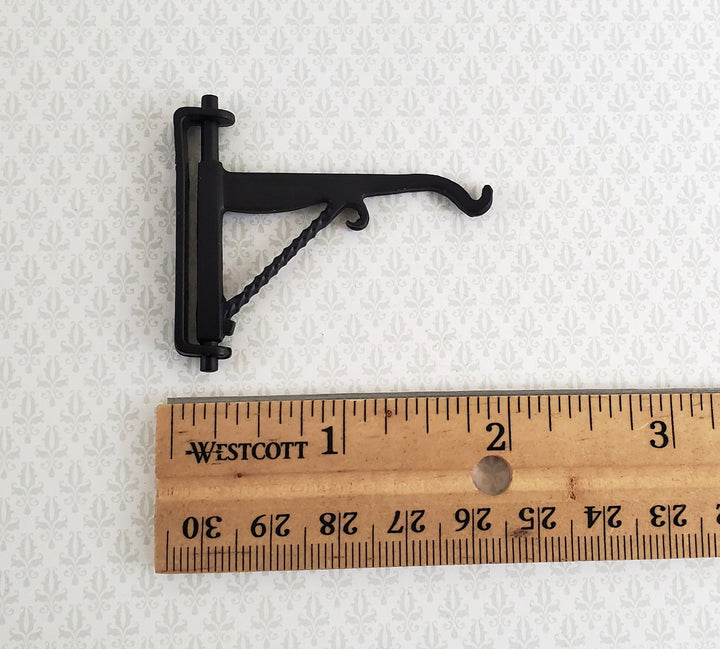 Dollhouse Miniature Oven Fireplace Crane Large 1:12 Scale Metal Movable
