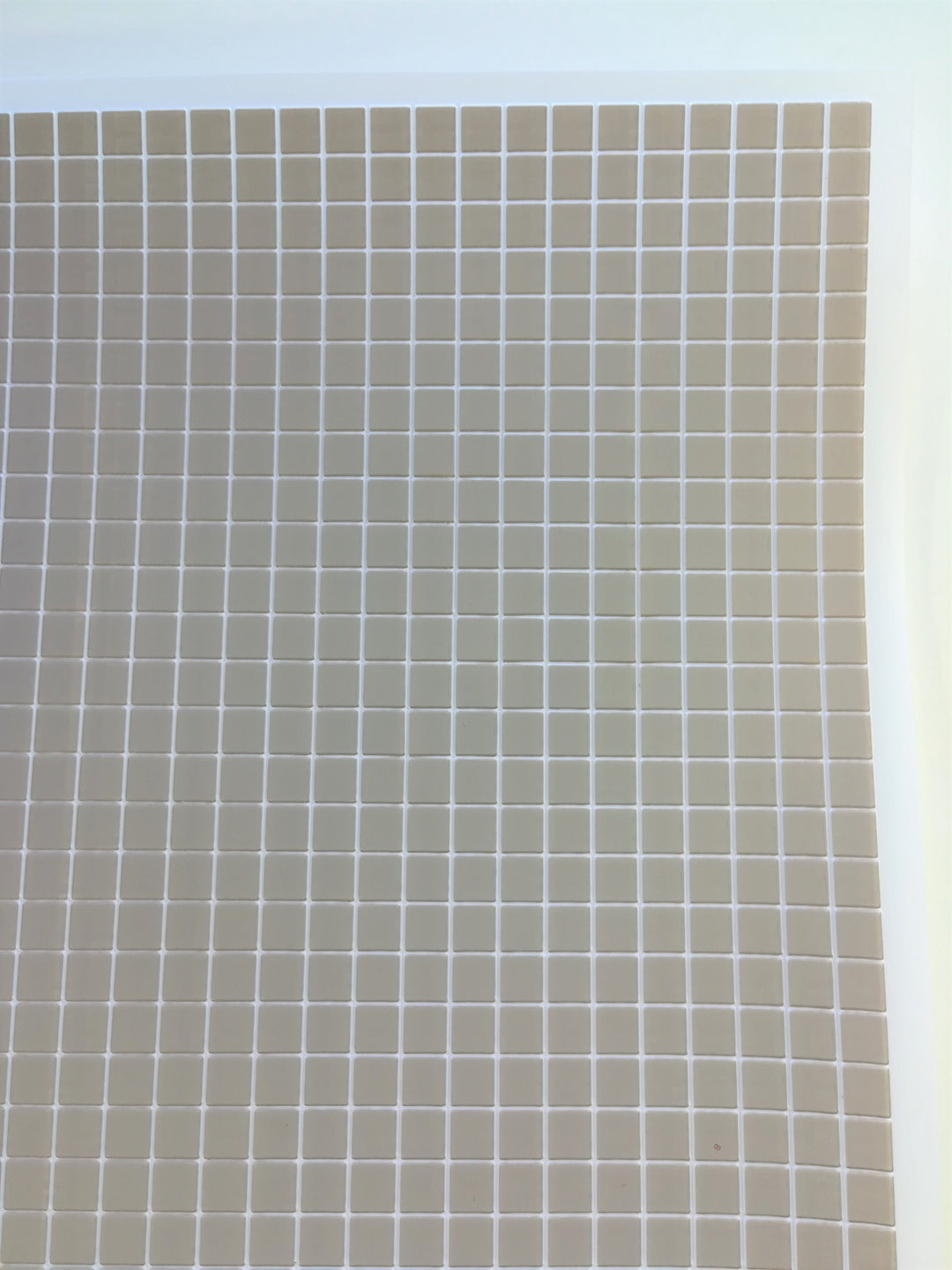 Dollhouse Tile Floor Chateau Gray Square Embossed Vinyl 1:12 Scale Miniature