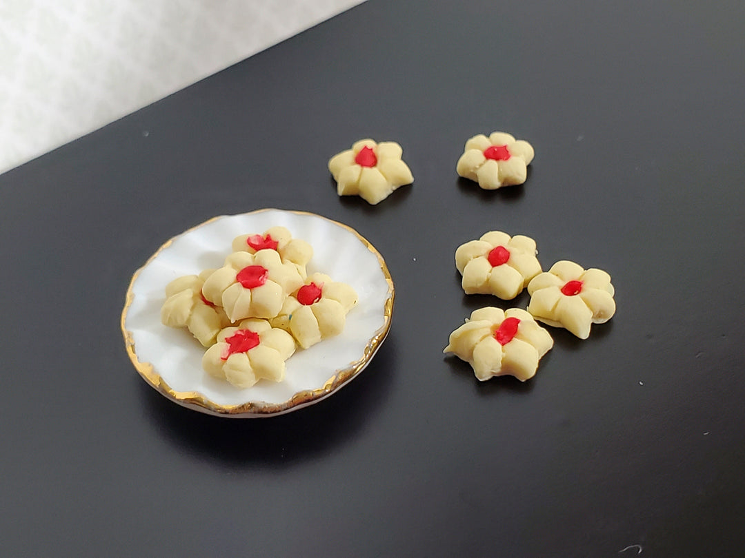Dollhouse Star Cookies Set of 10 1:12 Scale Miniatures Food Groceries