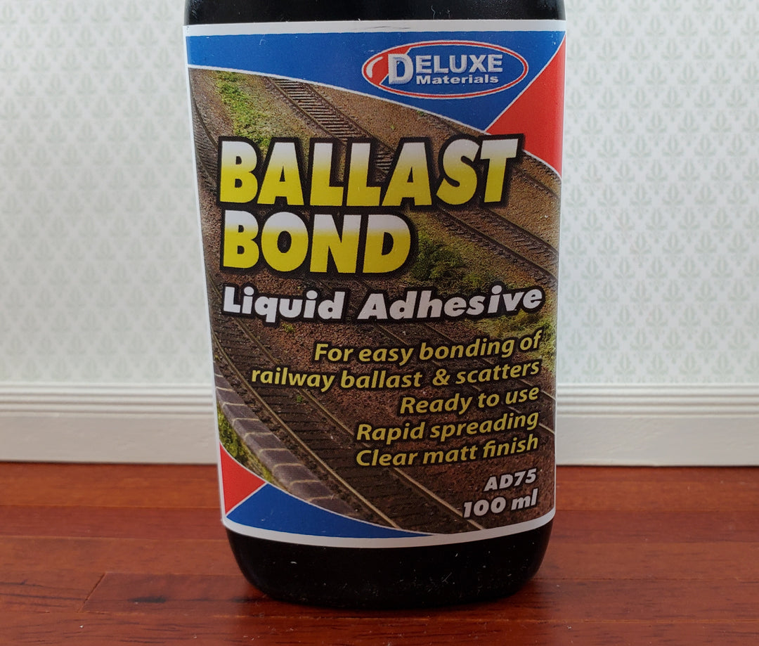 Ballast Bond Liquid Adhesive Deluxe Materials 100 ml Model Trains Railroads