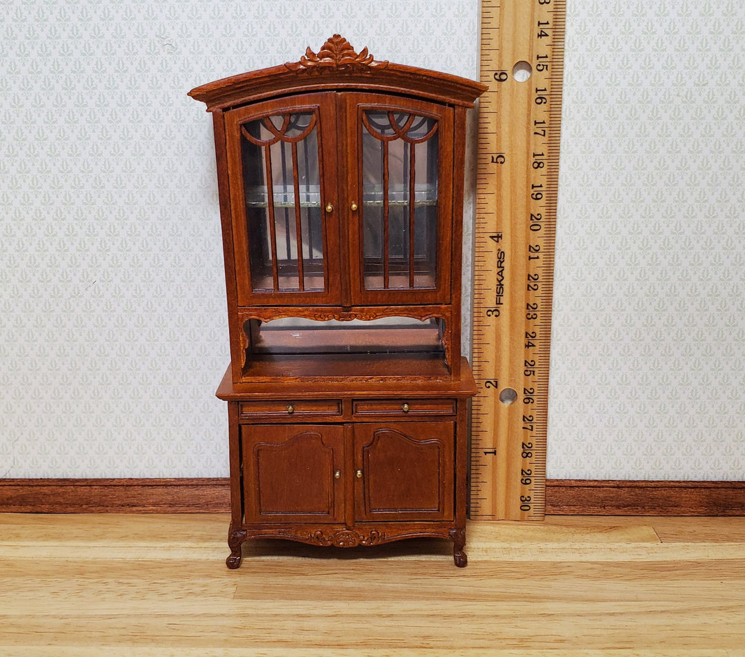 Bespaq Dollhouse Kitchen Hutch China Cabinet 1:12 Scale Miniature Furniture