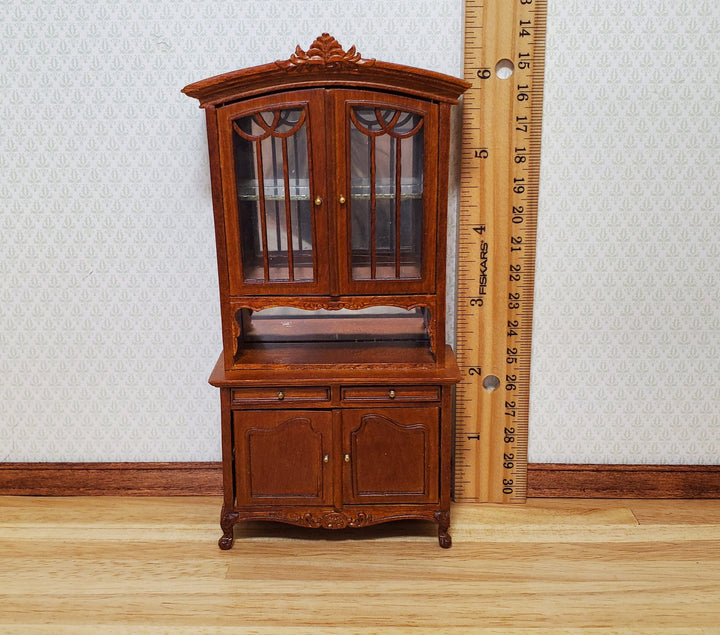 Bespaq Dollhouse Kitchen Hutch China Cabinet 1:12 Scale Miniature Furniture