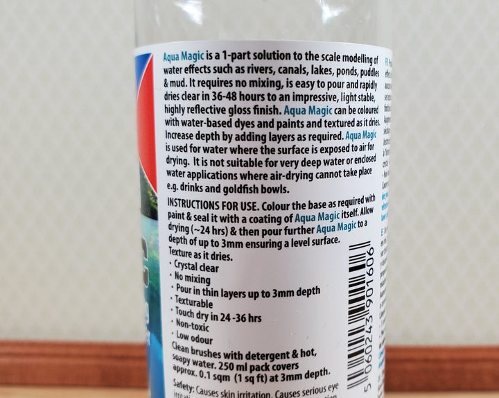 Aqua Magic Modeling Realistic Water Scenes 125ml Deluxe Materials - MiniatureCrush