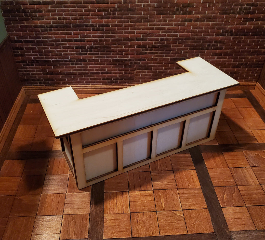 Dollhouse Pub Bar DIY KIT Wood Large Tudor or Irish 1:12 Scale Miniature