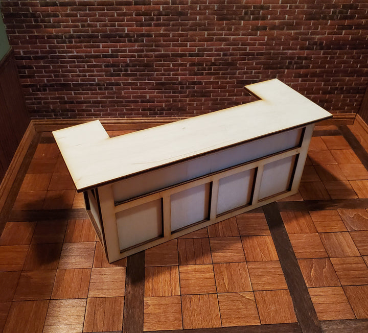 Dollhouse Pub Bar DIY KIT Wood Large Tudor or Irish 1:12 Scale Miniature