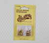 Brass Nails Brads Small Tiny Thin 1/4