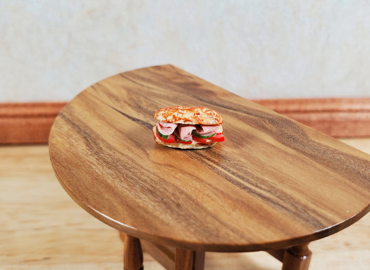 Dollhouse HALF SCALE Subway Sandwich Hoagie 1:24 Miniature Food