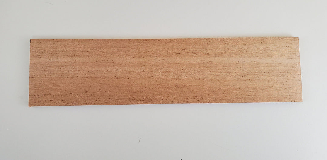 Mahogany Wood Slat Plank 1/4" Thick x 3" Wide x 12" Long Kiln Dried Woodworking