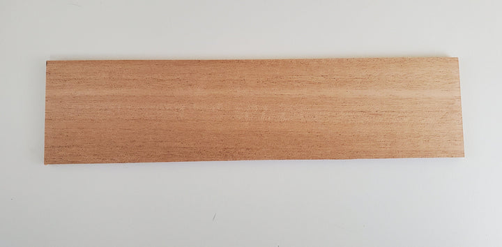 Mahogany Wood Slat Plank 1/4" Thick x 3" Wide x 12" Long Kiln Dried Woodworking