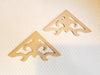 Dollhouse Miniature Gable Apex Trim Large Victorian Classic Style 1:12 Scale Decoration
