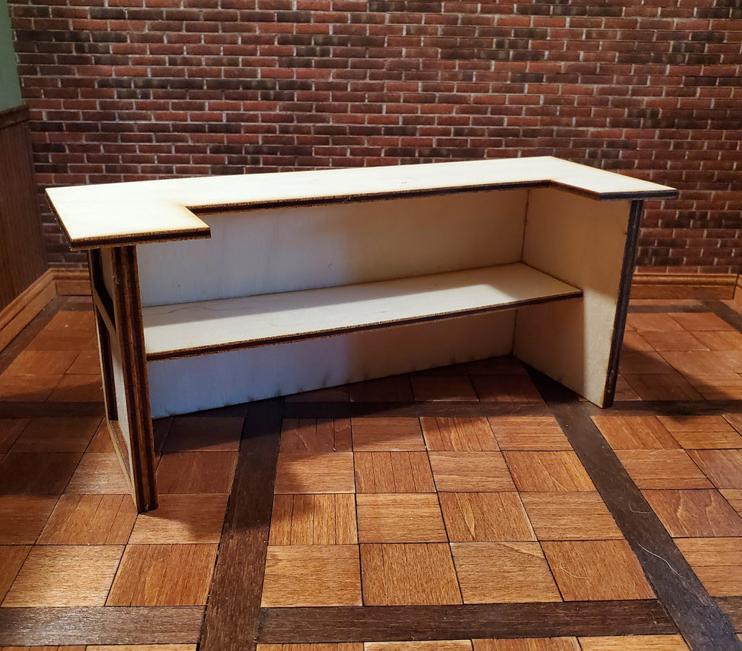 Dollhouse Pub Bar DIY KIT Wood Large Tudor or Irish 1:12 Scale Miniature