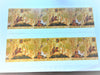 Dollhouse Miniature Wallpaper Tudor Style Frieze 1:12 Scale Unicorn Horse Trees