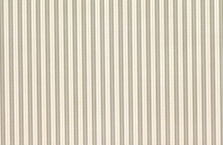 Dollhouse Wallpaper 3 Sheets Hazy Blue Scalloped Stripes 1:12 Miniature