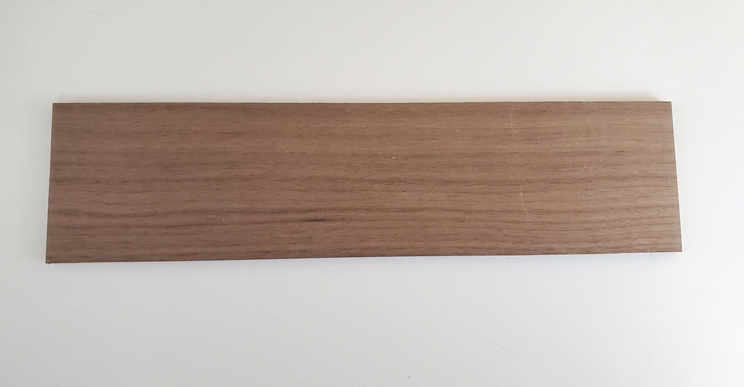 Walnut Wood Slat Plank 1/4" Thick x 3" Wide x 12" Long Kiln Dried Woodworking