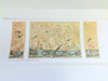 Dollhouse Mural Wallpaper Birds and Flowers Wall Panels 1:12 Scale