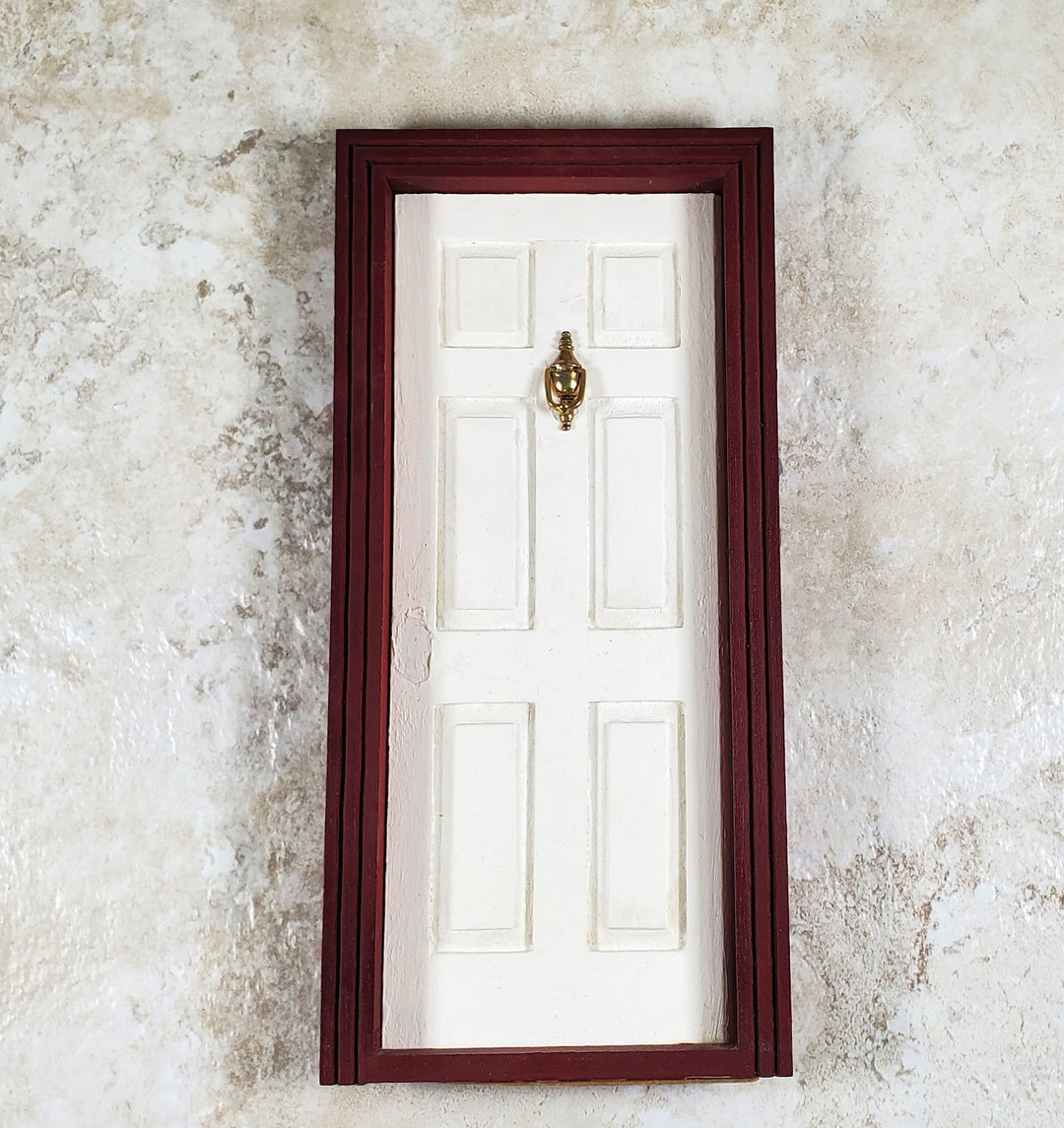 Dollhouse Door Knocker Movable Gold Brass Metal 1:12 Scale Miniature