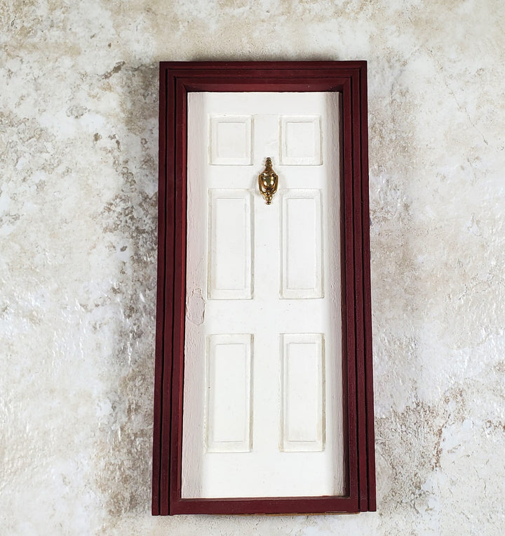 Dollhouse Door Knocker Movable Gold Brass Metal 1:12 Scale Miniature