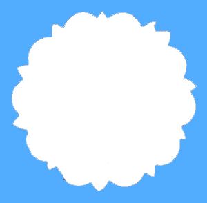 Dollhouse 1 1/8 Inch Round Fancy Cake Doily Set of 10 White 1:12 Scale Miniature - MiniatureCrush