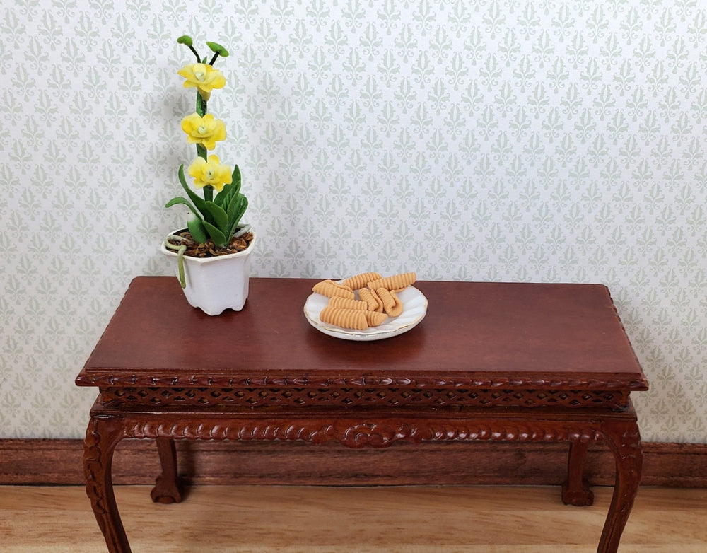 Dollhouse 14 Rolled Waffle Cookies 1:12 Scale Miniature Food Kitchen Bakery - MiniatureCrush