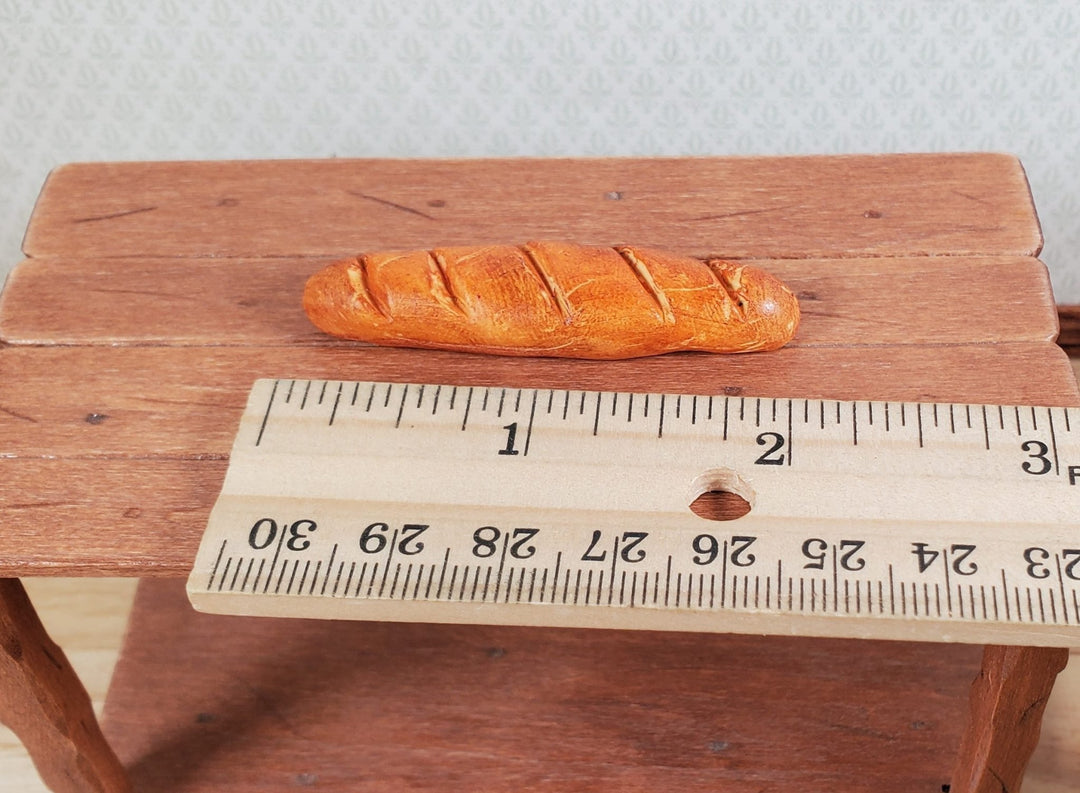 Dollhouse 1:6 Scale French Bread Loaf Playscale Fashion Doll Food Kitchen Bakery - MiniatureCrush