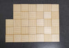 Dollhouse 1:6 Scale Parquet Real Wood Flooring 2x2 inch 33 pieces Playscale