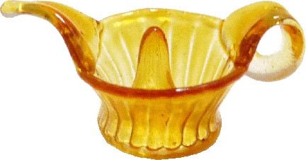 Dollhouse Amber Glass Juice Squeezer 1:12 Scale Miniature Kitchen Food Drink - MiniatureCrush