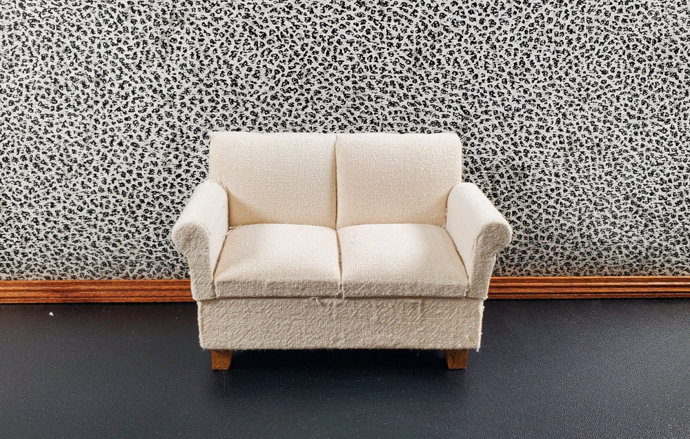 Dollhouse Animal Print Wallpaper 1 piece Black White Exotic 1:12 Scale Miniature - Miniature Crush