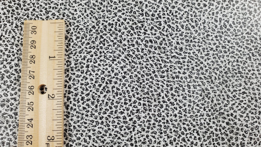 Dollhouse Animal Print Wallpaper 1 piece Black White Exotic 1:12 Scale Miniature - Miniature Crush