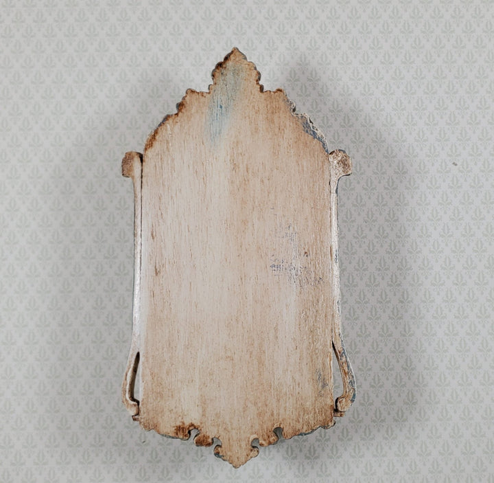 Dollhouse Artisan Hanging Shelf 1:12 Scale Miniature Shelves Shabby Chic - MiniatureCrush