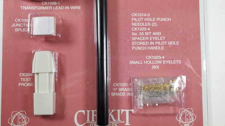 Dollhouse Basic Wiring Kit 12 Volt Tape Wire System Cir - Kit Concepts - MiniatureCrush