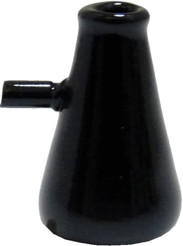 Dollhouse Black Laboratory Flask 1:12 Scale Miniature Decor Mad Scientist - MiniatureCrush
