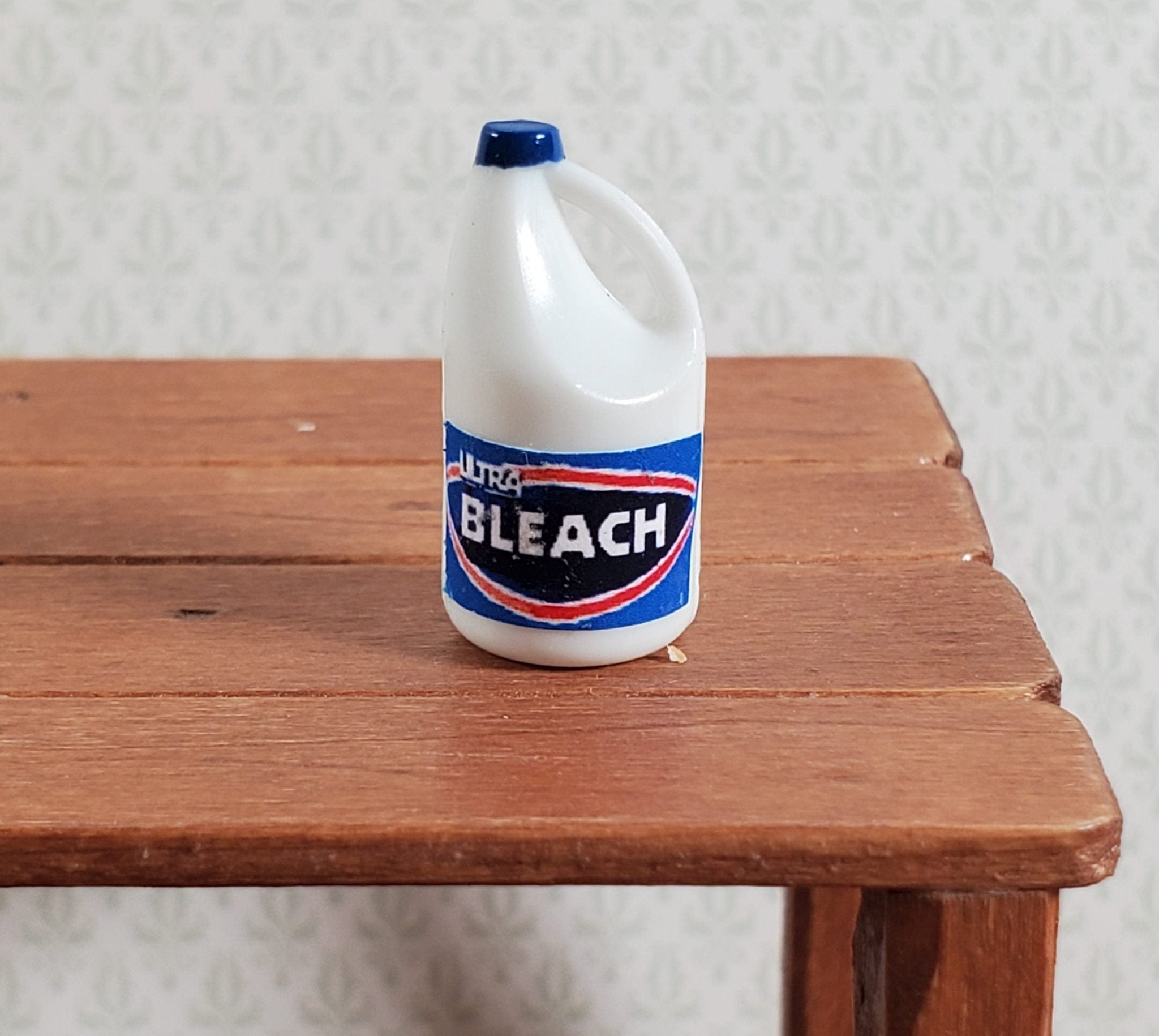 Dollhouse Bleach Bottle Jug 1:12 Scale Miniature Laundry Room Decor ...