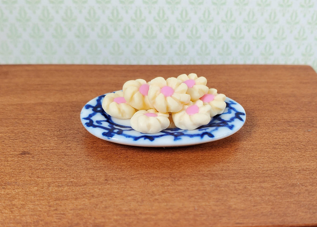 Dollhouse Blossom Flower Cookies Set of 10 1:12 Scale Miniatures Food Groceries - MiniatureCrush