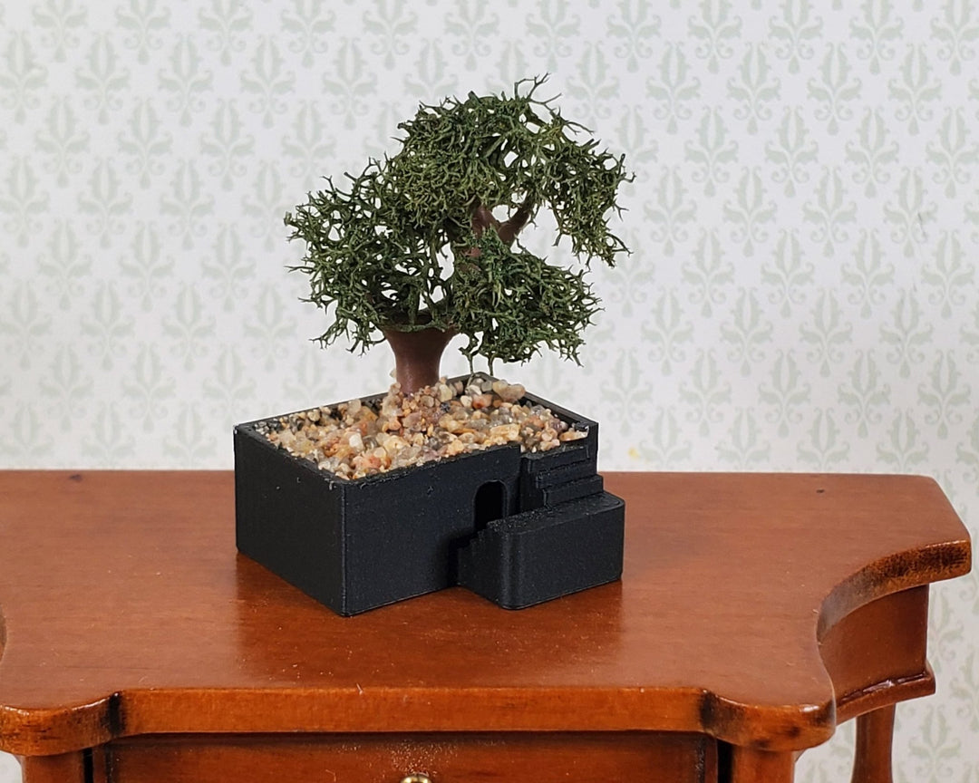 Dollhouse Bonsai Tree Prop Tiny Miniature 1:12 Scale Customer Planter Handmade - Miniature Crush