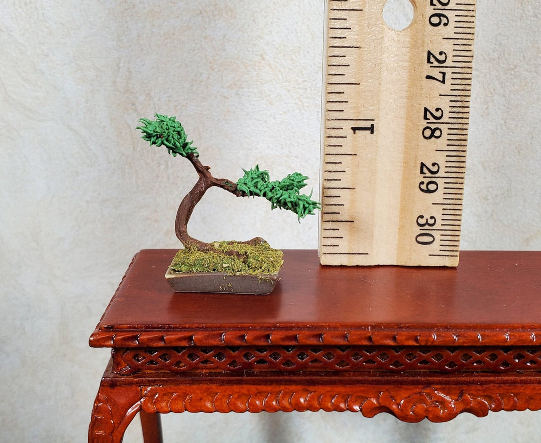 Dollhouse Bonsai Tree Prop Tiny Miniature 1:12 Scale Miniature Handmade - MiniatureCrush