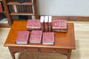 Dollhouse Book Set x10 Henry Wadsworth Longfellow 1:12 Scale (blank inside)