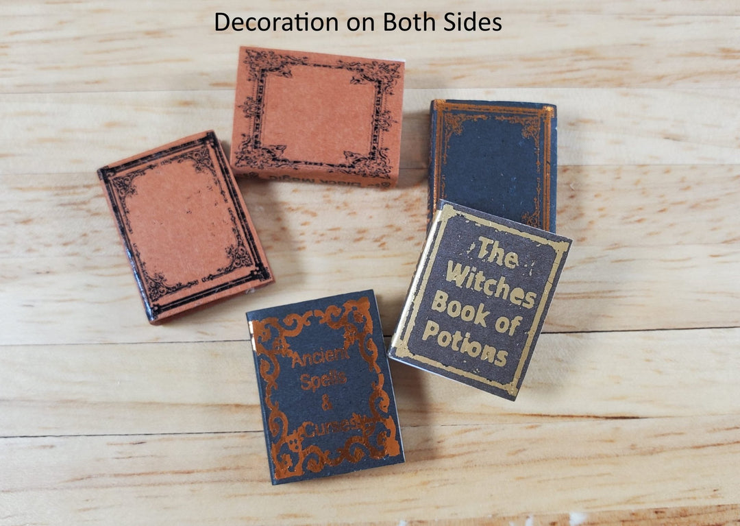 Dollhouse Book Set x5 Witch Reference Vol 1 1:12 Scale Miniatures (blank inside) - Miniature Crush – MiniatureCrush dollhouse-book-set-x5-witch-reference-vol-1-1-12-scale-miniatures-blank-inside-miniature-crush-miniaturecrush