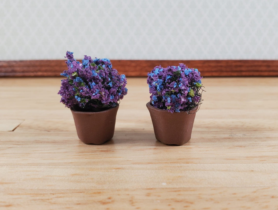 Dollhouse Brown Terra Cotta Garden Planter 1:12 Scale Miniature Flower Pot - MiniatureCrush