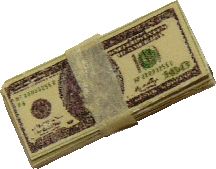 Dollhouse Bundle of Dollars 1:12 Scale Miniature Accessories - MiniatureCrush