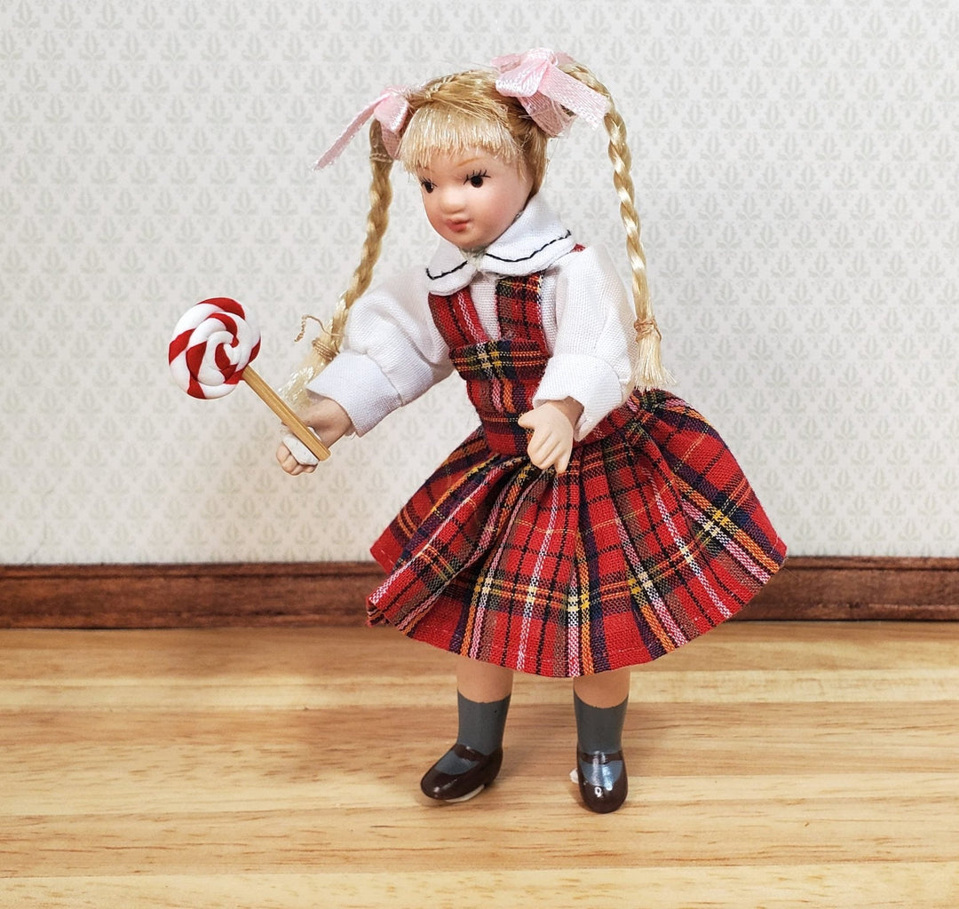 Dollhouse Candy Cane Lollipop Suckers x6 1:12 Scale Miniature Food Treats - MiniatureCrush