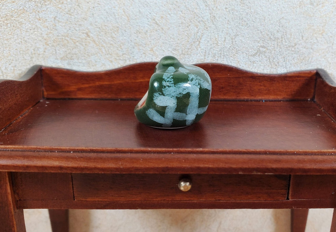 Dollhouse Ceramic Pumpkin Jar Halloween for Candy Cookies or Candle 1:12 Scale - MiniatureCrush