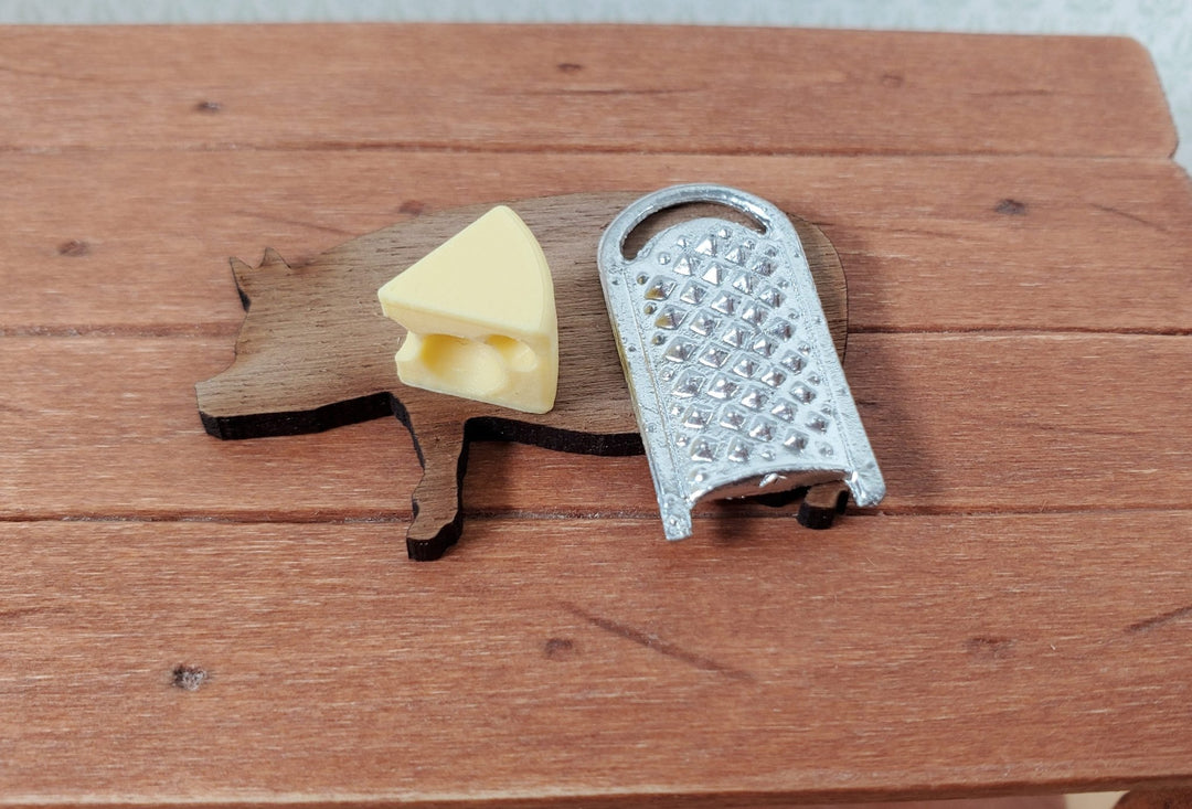 Dollhouse Cheese Grater Metal 1:12 Scale Miniature Kitchen Accessory Decor - Miniature Crush