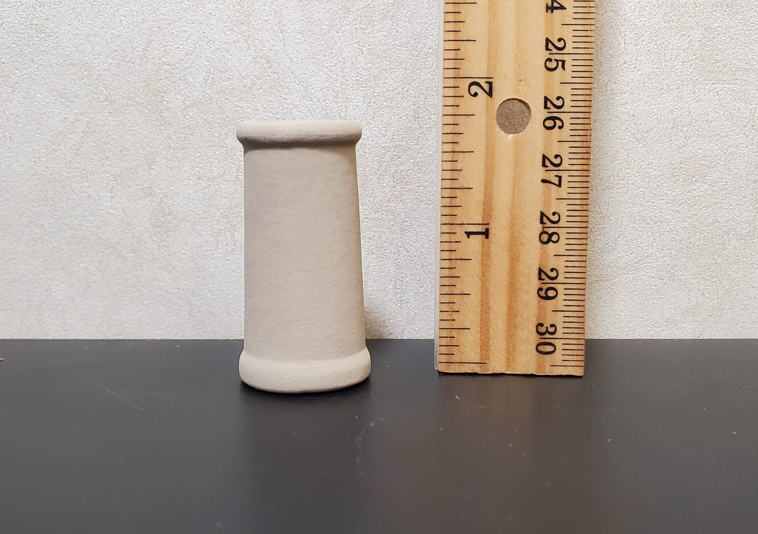 Dollhouse Chimney Pot Smoke Stack Stone Color Medium Size 1:12 Scale Dollhouse - MiniatureCrush