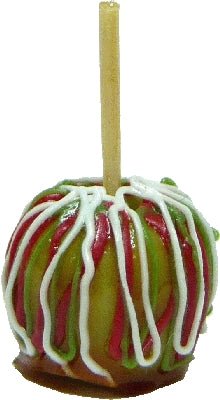 Dollhouse Christmas Caramel Apple 1:12 Scale Miniature Food Treats Christmas - MiniatureCrush
