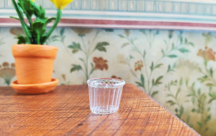 Dollhouse Clear Glass Cup or Votive Holder 1:12 Scale Miniature Glasses Cups - MiniatureCrush