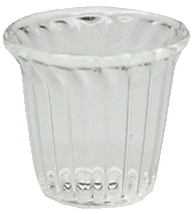 Dollhouse Clear Glass Cup or Votive Holder 1:12 Scale Miniature Glasses Cups - MiniatureCrush