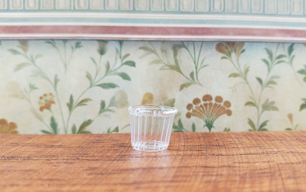 Dollhouse Clear Glass Cup or Votive Holder 1:12 Scale Miniature Glasses Cups - MiniatureCrush