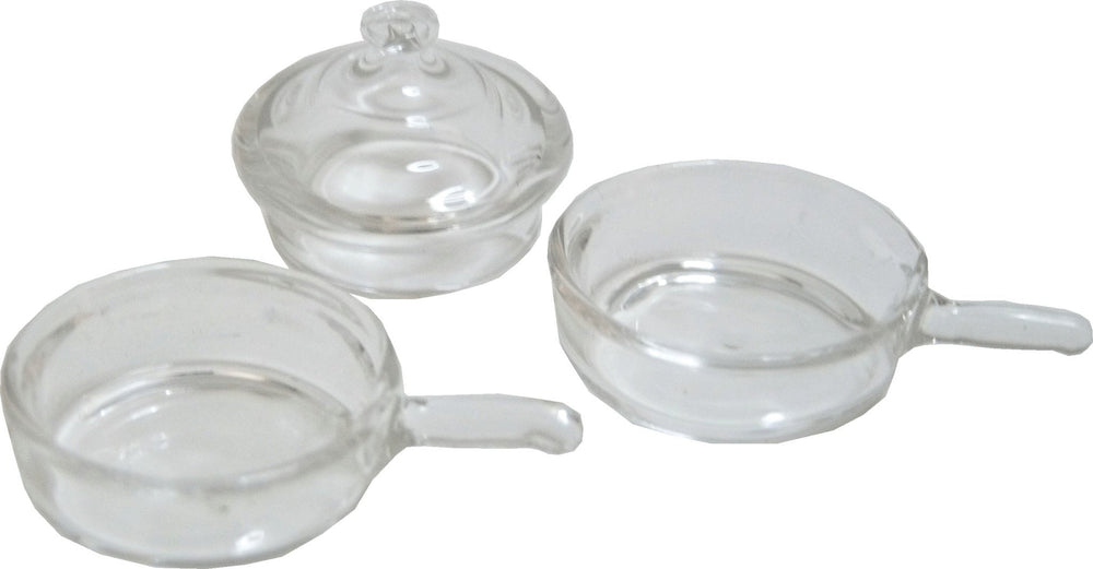 Dollhouse Clear Glass Double Boiler 1:12 Scale Miniature Kitchen - MiniatureCrush